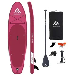 Deska SUP-2010 Black Forest, 305 x 81 x 15 cm, z akcesoriami, czerwona