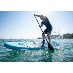 Deska SUP Black Forest, 320 x 78 x 15 cm, z akcesoriami, jasnoniebieska