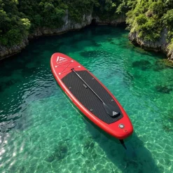 Deska SUP Black Forest, 320 x 78 x 15 cm, z akcesoriami, czerwona