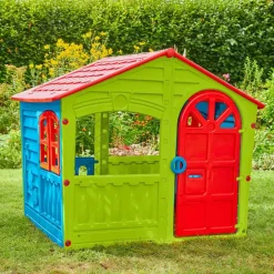 Domek ogrodowy dla dzieci Palplay Maayan, 140 x 111 x 115 cm, trzykolorowy