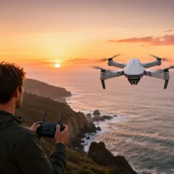 Dron Extralink V8, z akcesoriami i pokrowcem, 3 akumulatory
