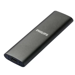 Dysk zewnętrzny SSD Philips Ultra Speed Space Grey 500 GB, szary