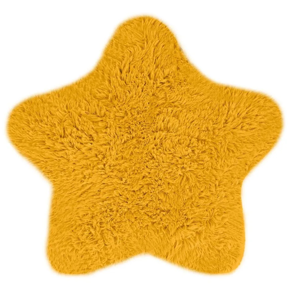 Dywanik łazienkowy 60 x 60 cm Domarex Soft Star, żółty