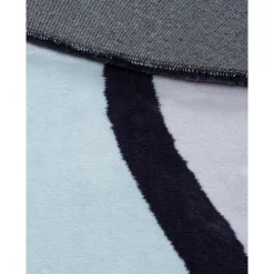 Dywan Maximo Rabbit Premium, koło, 160 cm, niebiesko-szara geometria