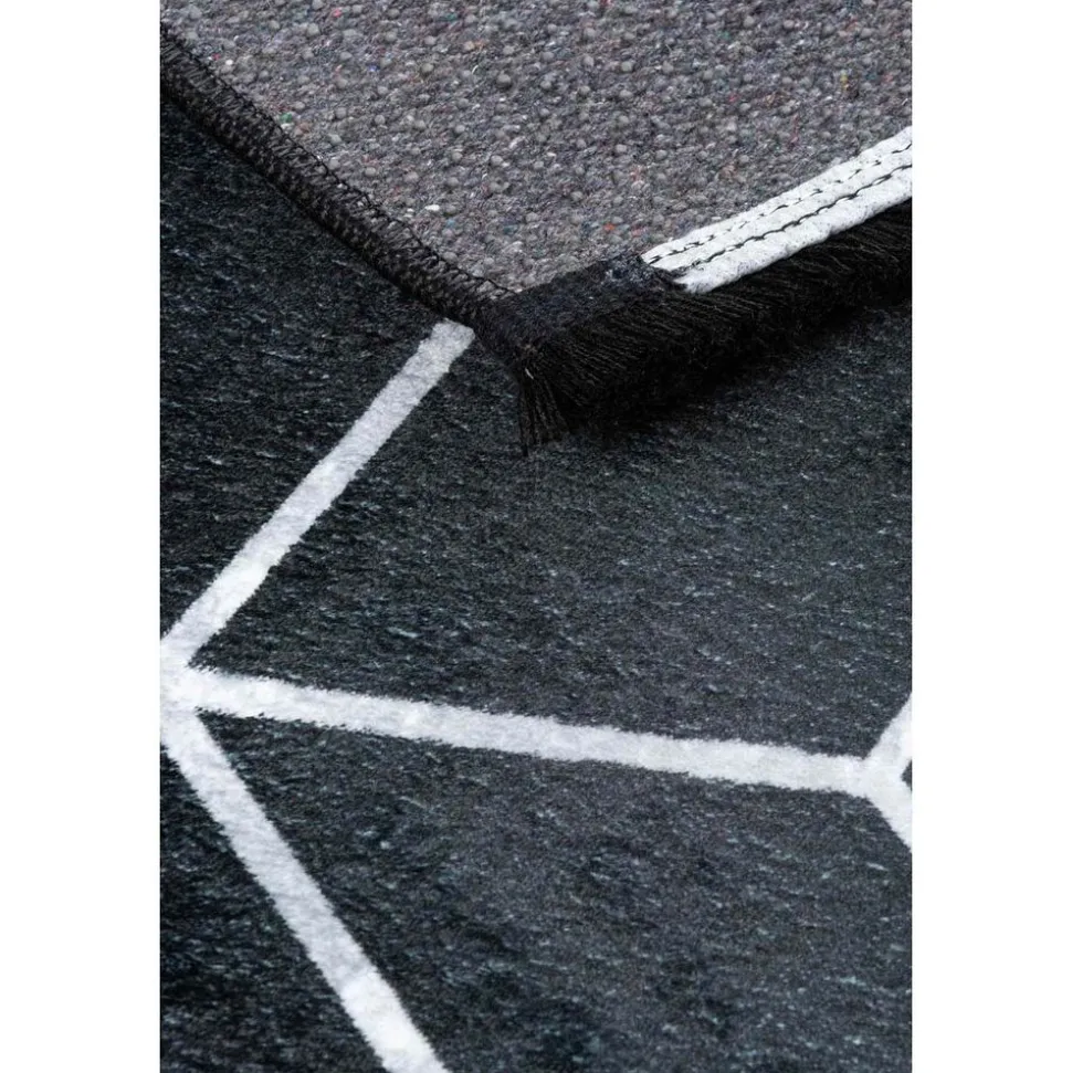 Dywan Multi-Decor Bamboo, 80 x 150 cm, szara geometria