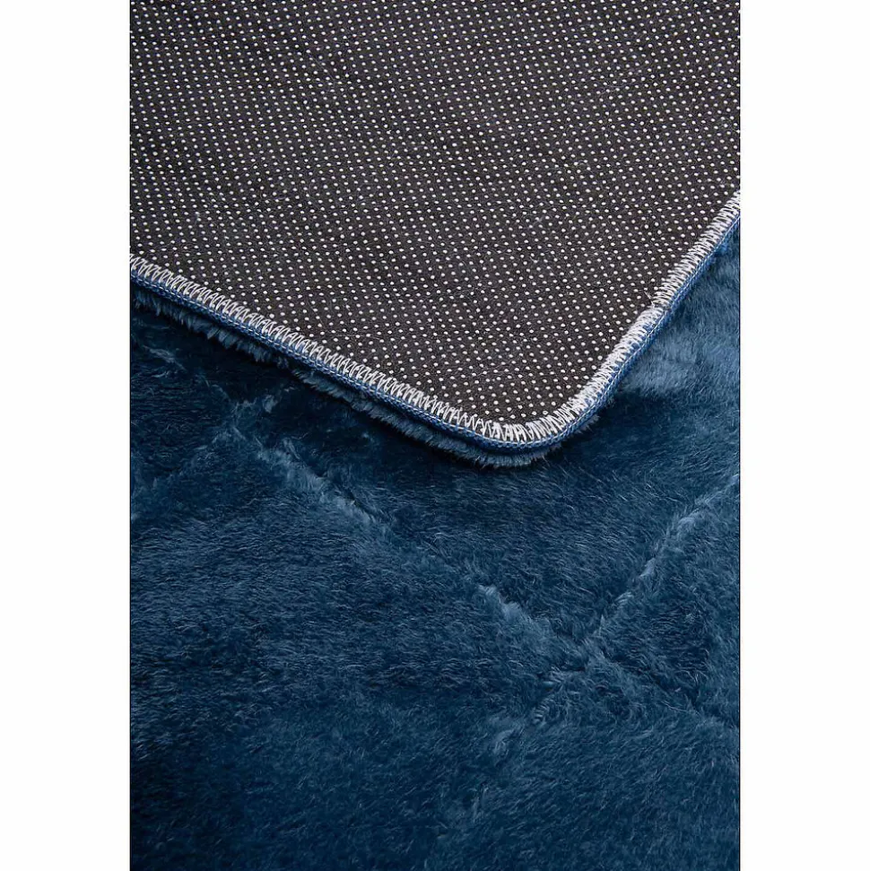 Dywan Multi-Decor Cubic, 120 x 170 cm, kwadraty, turkusowy