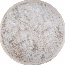 Dywan Multi-Decor Eclipse, koło, 120 cm, przecierka, beżowy
