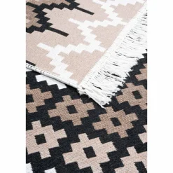 Dywan Multi-decor Kilim Gold, 80 x 150 cm, etno, beżowo-czarny