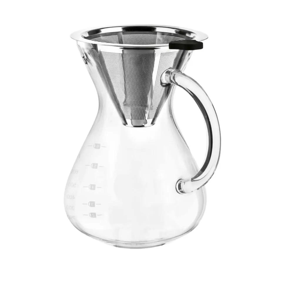 Dzbanek do kawy z zaparzaczem Tadar, 800 ml, szklany