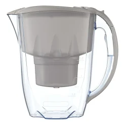 Dzbanek filtrujący AMETHYST do wody, 2,8l, szary, 3 wkłady B25 Maxfor