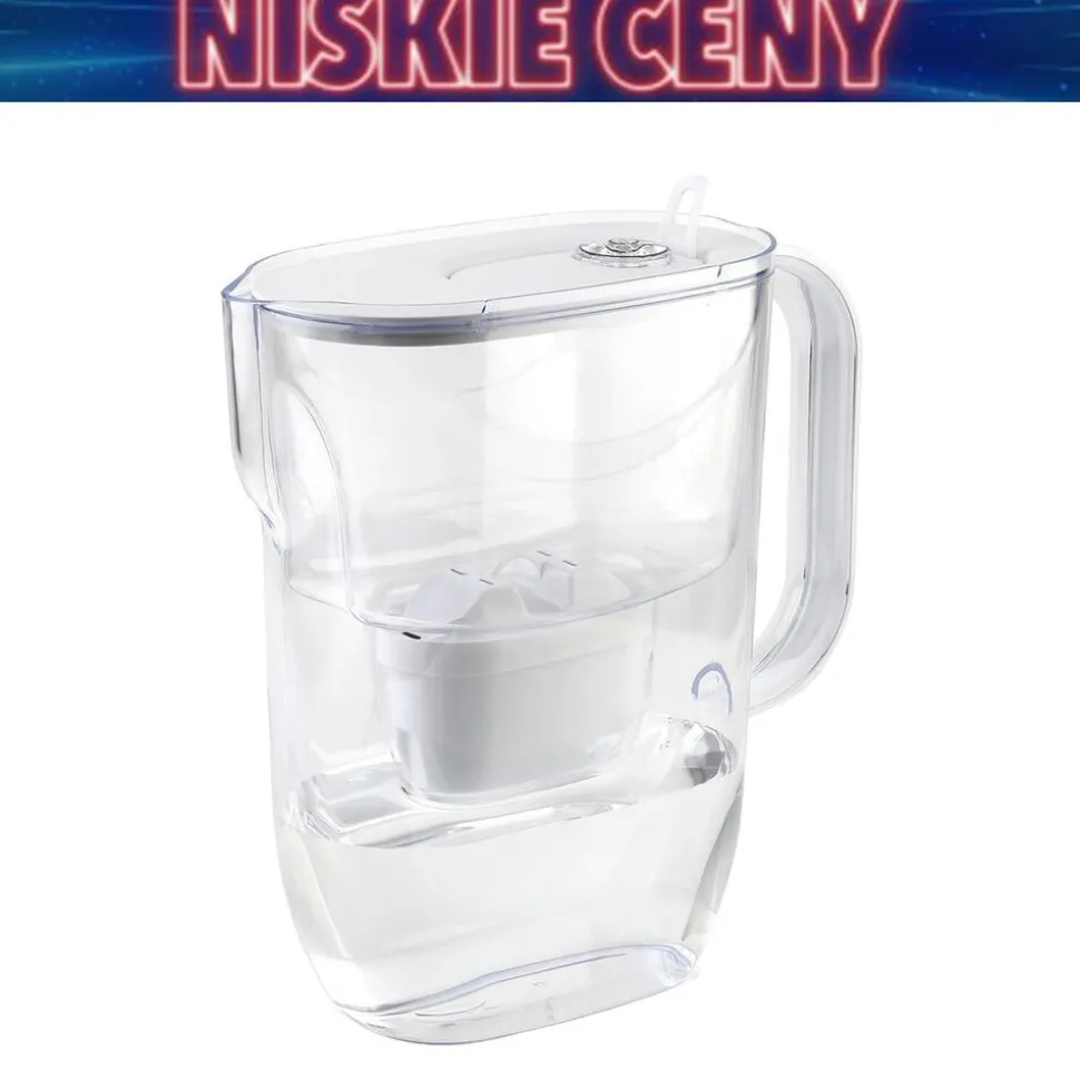 Dzbanek filtrujący Aquaphor Fresh, 3,2 l, z wkładem Maxfor+, biały