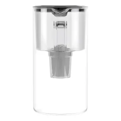 Dzbanek filtrujący szklany Wessper D2 Borosilicate, 3 l, czarny