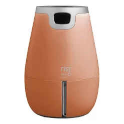 Ekspres kapsułkowy Delta Q Rise, z 4 filiżankami i 4 spodkami, pomarańczowy