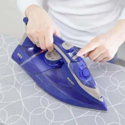 Żelazko parowe ze stopą ceramiczną MPM MZE-24/G, 40 g/min, 3000 W