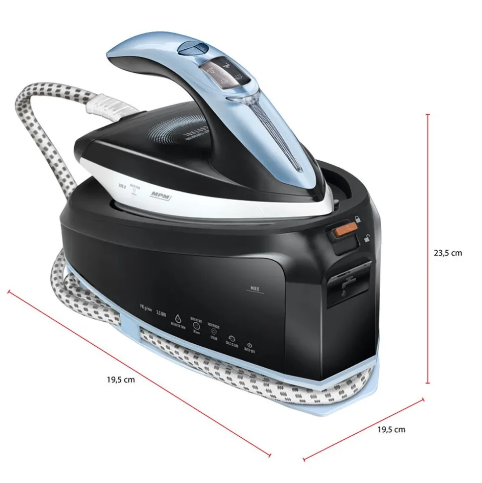 Żelazko z generatorem pary MPM MZE-23, 400g/min, 3000 W