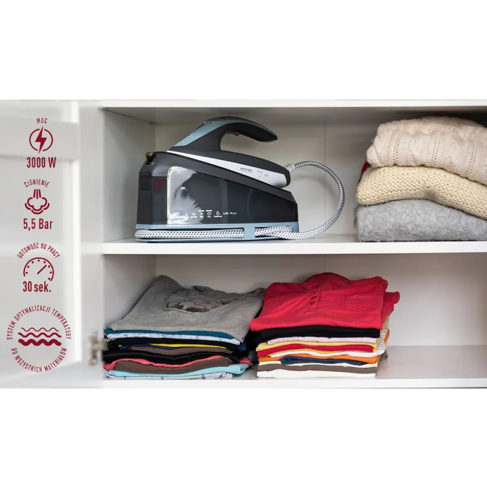 Żelazko z generatorem pary MPM MZE-23, 400g/min, 3000 W