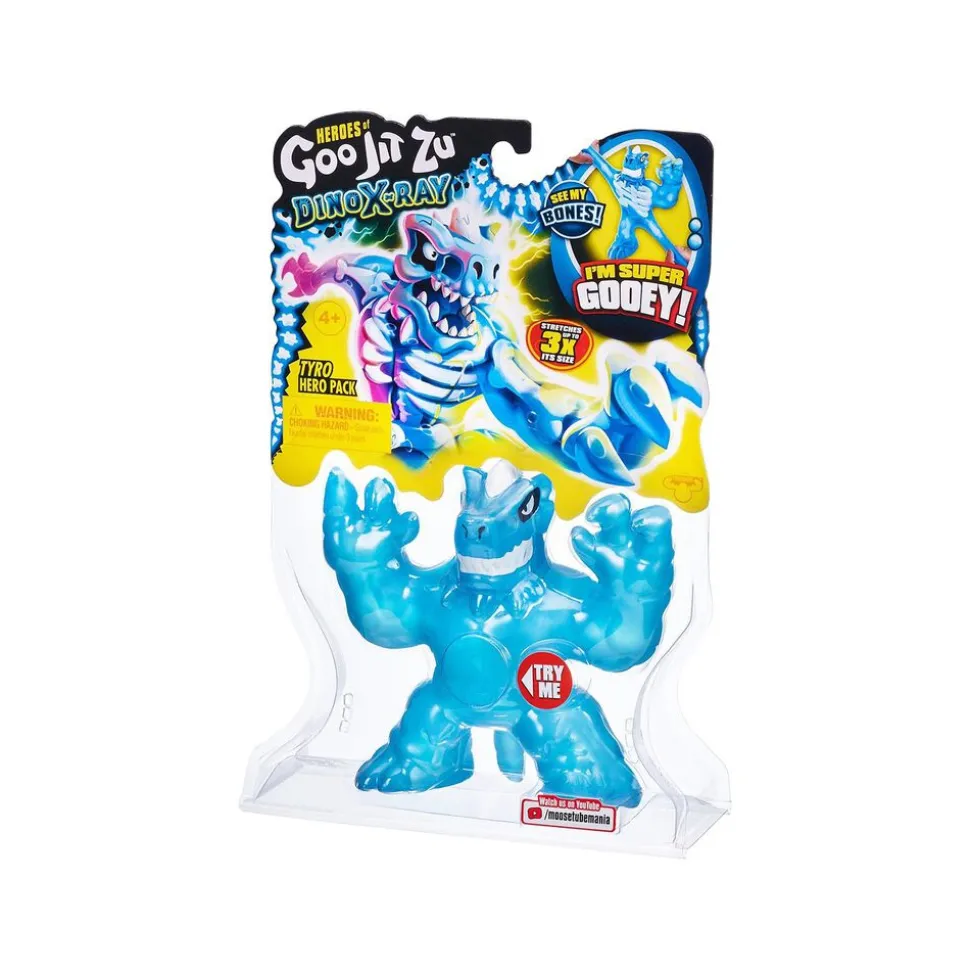 Figurka Dino X-Ray Tyro, rozciągliwy dinozaur