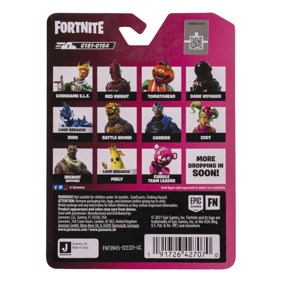 Figurka Fortnite Love Ranger, 6,5 cm, ruchoma