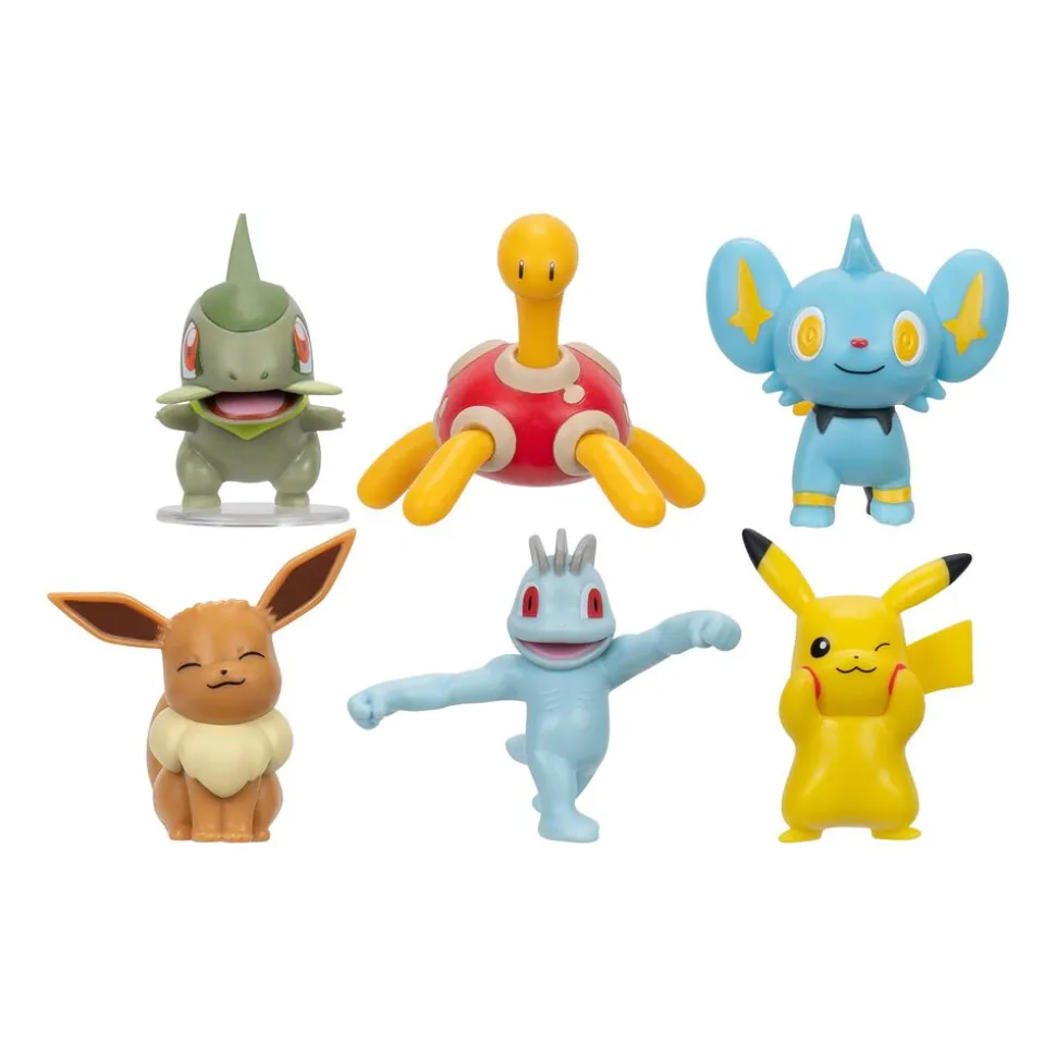 Figurki bitewne Pokémon seria 8, 6 figurek
