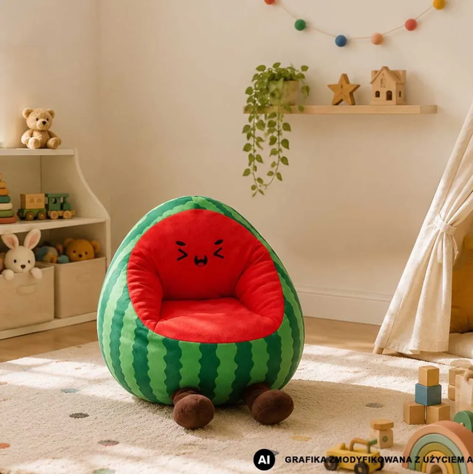 Fotel dla dzieci Smukee Kids Arbuz