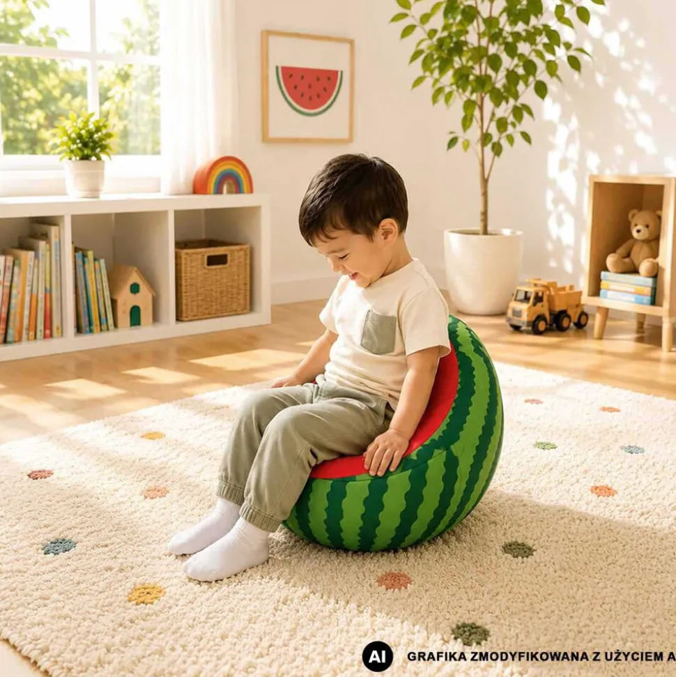 Fotel dla dzieci Smukee Kids Arbuz