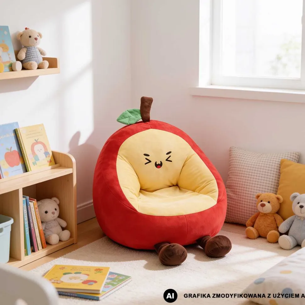 Fotel dla dzieci Smukee Kids Jabłko