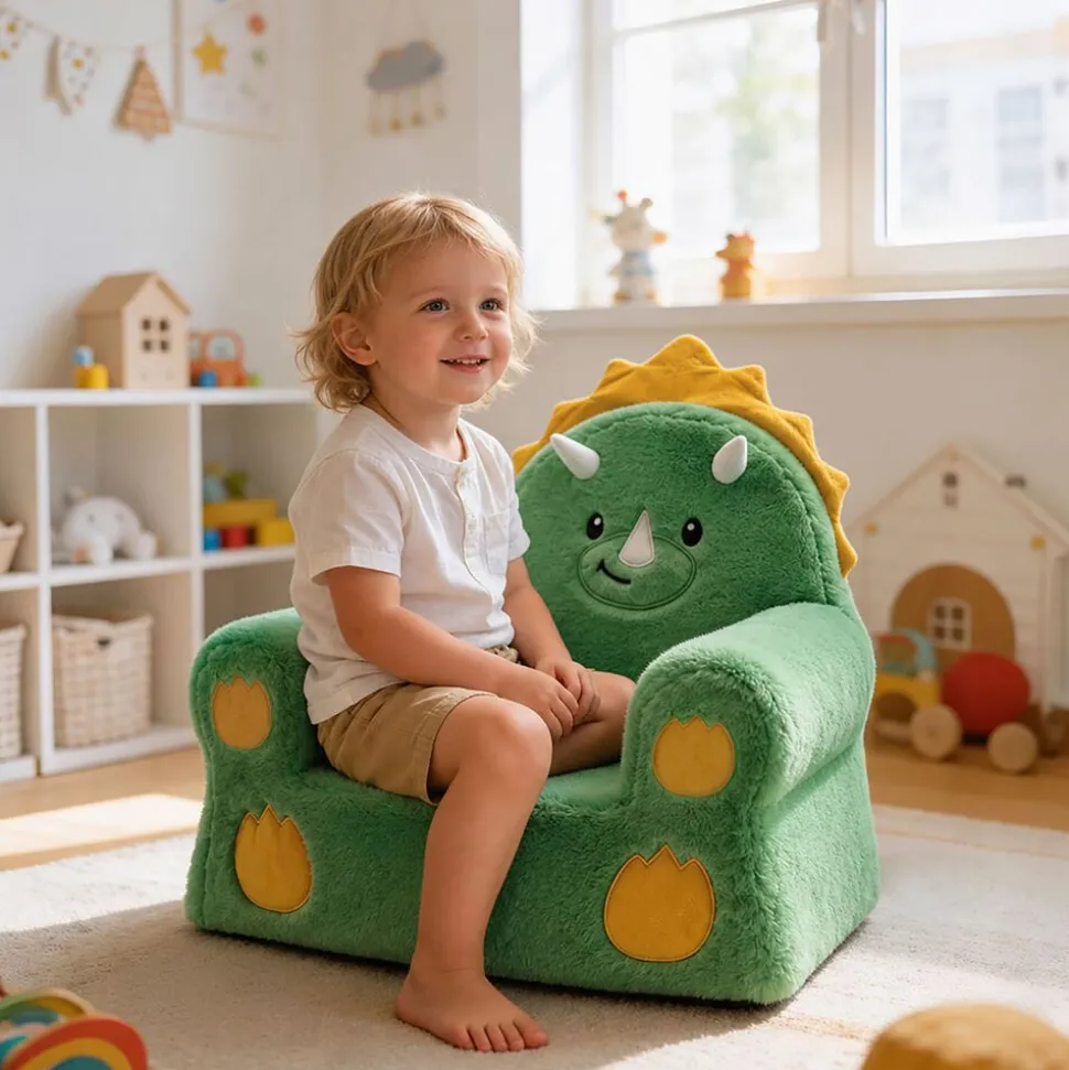 Fotelik dziecięcy Smukee Kids, dinozaur