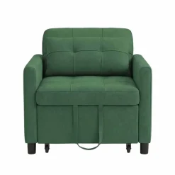 Fotel rozkładany 3 w 1 Aiho AR42, zielony