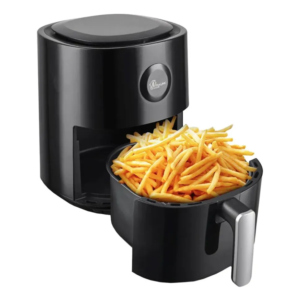 Frytkownica beztłuszczowa Extralink Smart Life SJ-400, 4 l, 1300 W, czarna