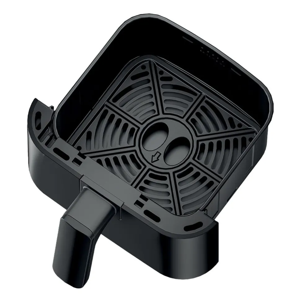 Frytkownica beztłuszczowa Hoffen, 1000 W, 3 l, czarna