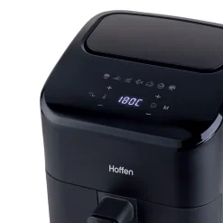 Frytkownica beztłuszczowa Hoffen, 1000 W, 3 l, czarna