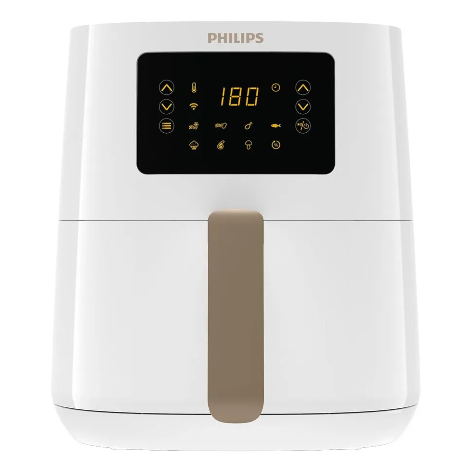 Frytkownica beztłuszczowa Philips Ovi Connected HD9255/30, 1400 W, 4,1 l, biała