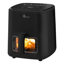 Frytkownica beztłuszczowa z okienkiem Extralink Home, 1400 W, 5 l, czarna