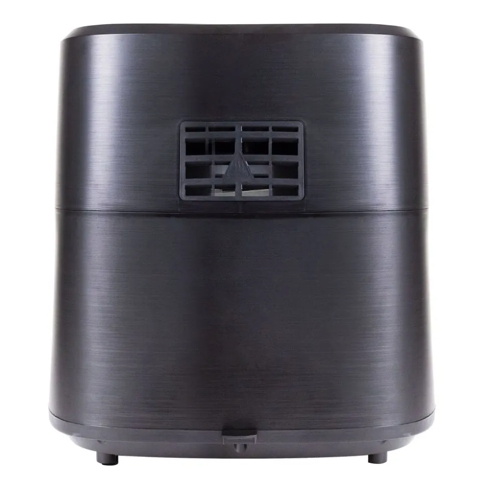 Frytkownica beztłuszczowa z okienkiem Melink, 1700 W, 8,6 l, czarna