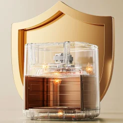 Frytkownica beztłuszczowa z okienkiem Dreame Tasti AF30, 2300 W, 7 l, czarna