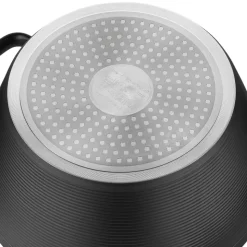 Garnek aluminiowy 20 cm 2,2 l Florina Carina, czarny