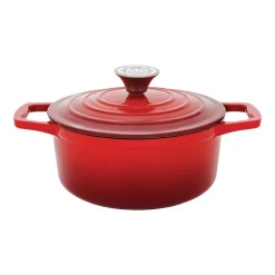 Garnek żeliwny MG Home Infinito, 2,1 l, czerwony
