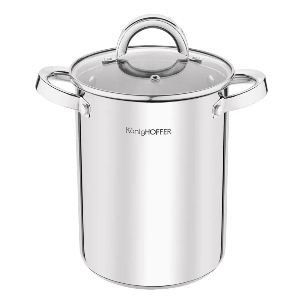 Garnek wielofunkcyjny z sitkiem Konighoffer, 4 l, stalowy