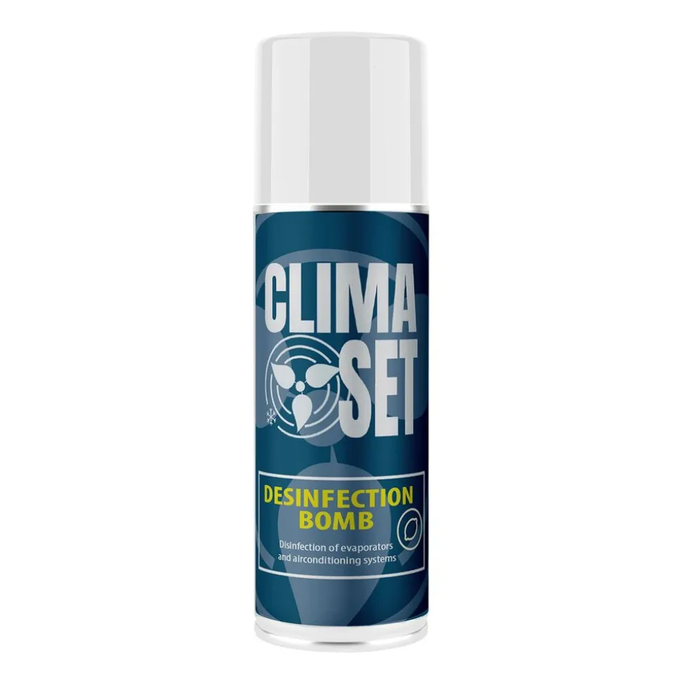Gaz do klimatyzacji ClimaSet 3w1 R1234yf 470g, z przewodem z manometrem, adapterem R1234yf i odświeżaczem do klimatyzacji