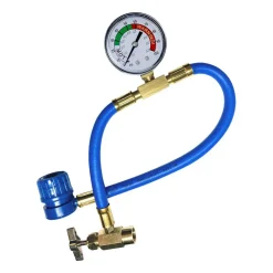 Gaz do klimatyzacji ClimaSet 4w1 R134a 626 g, z przewodem z manometrem i latarką UV