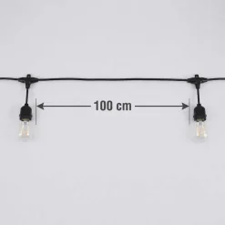 Girlanda ogrodowa Meven, 20 żarówek LED, 20 m