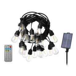 Girlanda solarna Meven, 30 żarówek LED, 15 m
