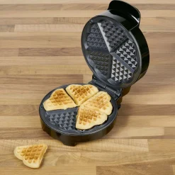 Gofrownica Alpina, 5 serc, 1000 W, czarna