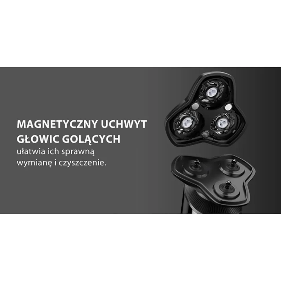 Golarka męska Blaupunkt MSR502, bezprzewodowa, rotacyjna