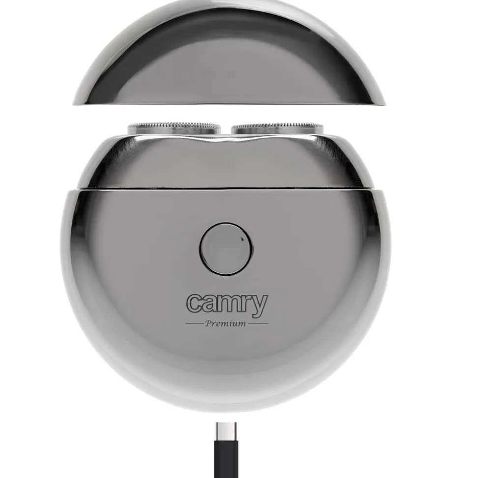 Golarka podróżna Camry 2938, 2-głowicowa, z USB
