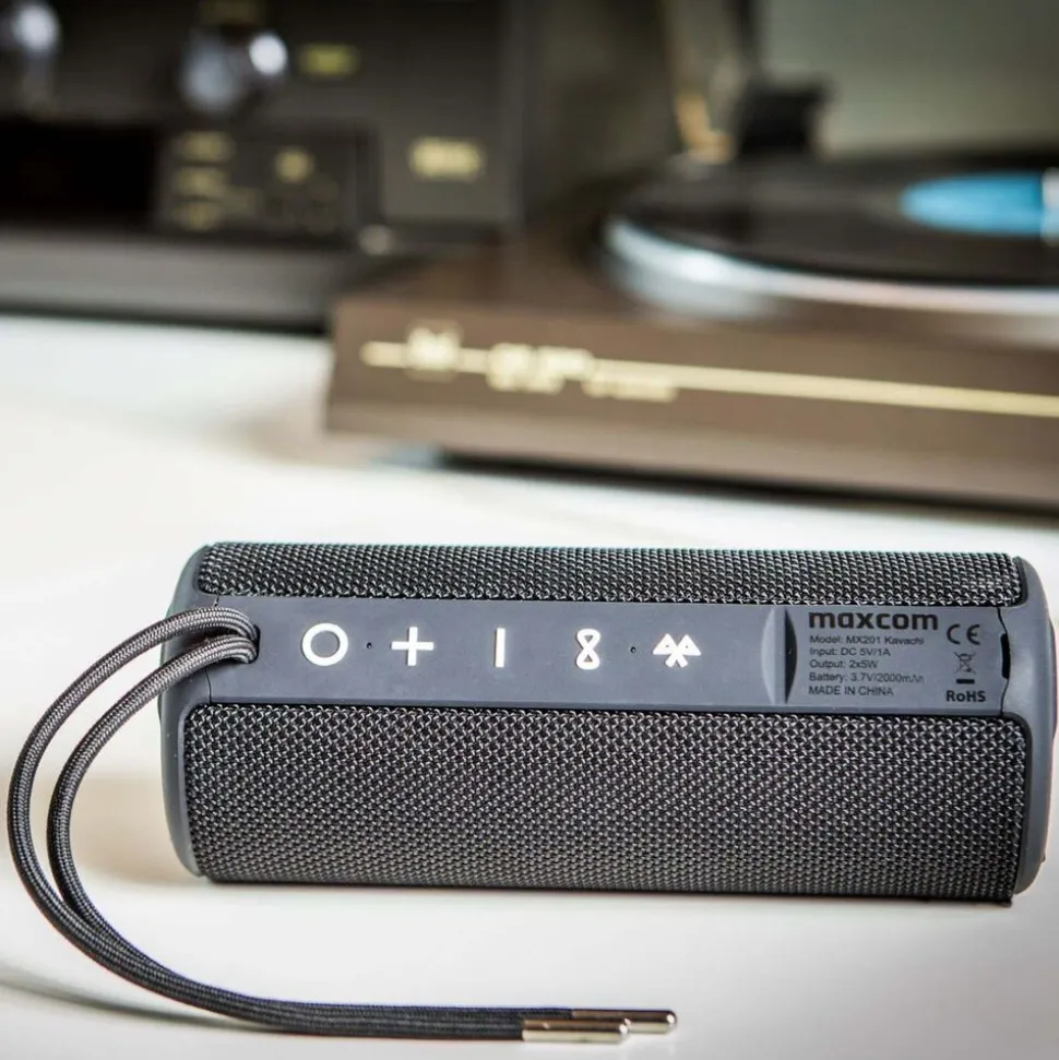 Głośnik Bluetooth Maxcom MX201 Kavachi, 2x5 W, wodoodporny