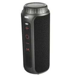 Głośnik Bluetooth Moevi, 20 W, wodoodporny, czarno-srebrny