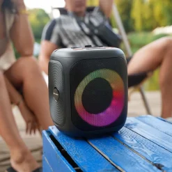 Głośnik Bluetooth Tracer Cube20 BT TWS, 20 W, czarno-pomarańczowy