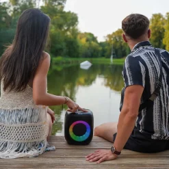 Głośnik Bluetooth Tracer Cube20 BT TWS, 20 W, czarno-pomarańczowy
