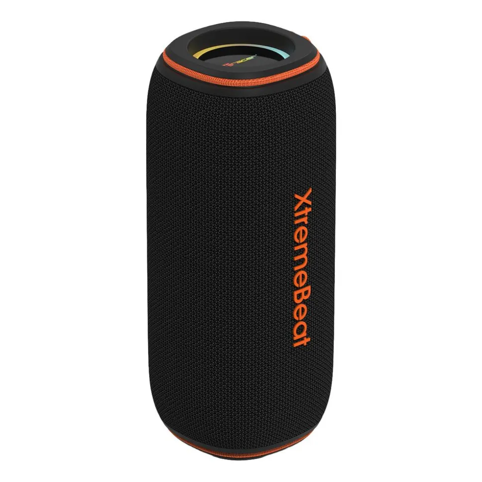 Głośnik Bluetooth Tracer XtremeBeat Pro TWS BT RGB, 40 W, czarno-pomarańczowy